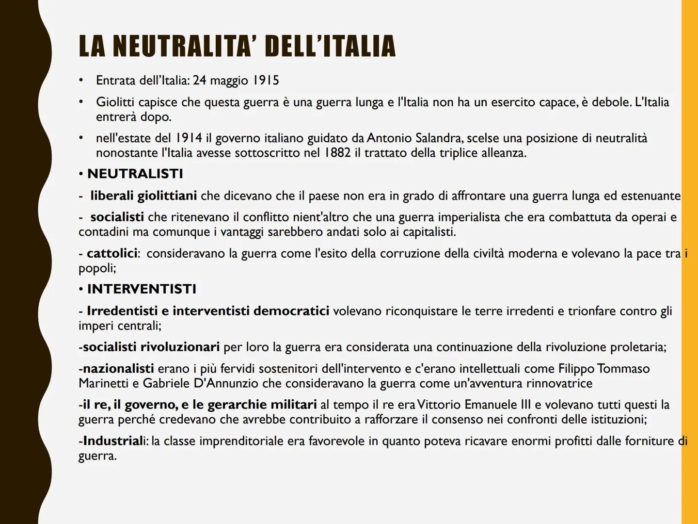 # LA PRIMA GUERRA
# MONDIALE # L'INIZIO DELLA GUERRA
Inizio: 28 luglio 1914
|| fatto scatenante fu l'assassinio dell'arciduca Francesco
Fe