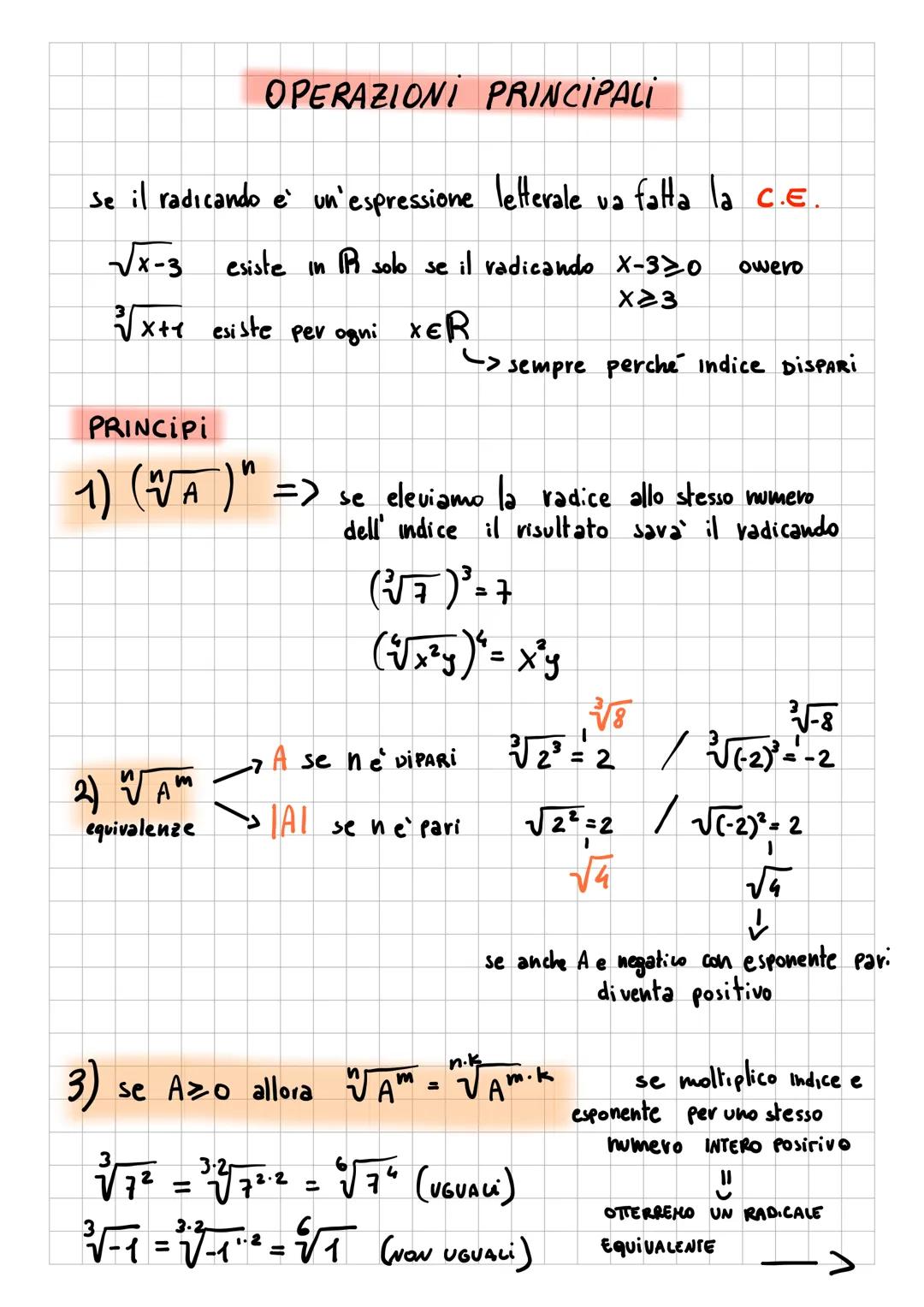 Indice
'm
RADICALI
radicale
radicando
16=4
ALTRI ESEMPI:
82 => il contrario di 2³=8
=
25
10.000 = 10
es. 7/16=4
NUMERI IRRAZIONAL