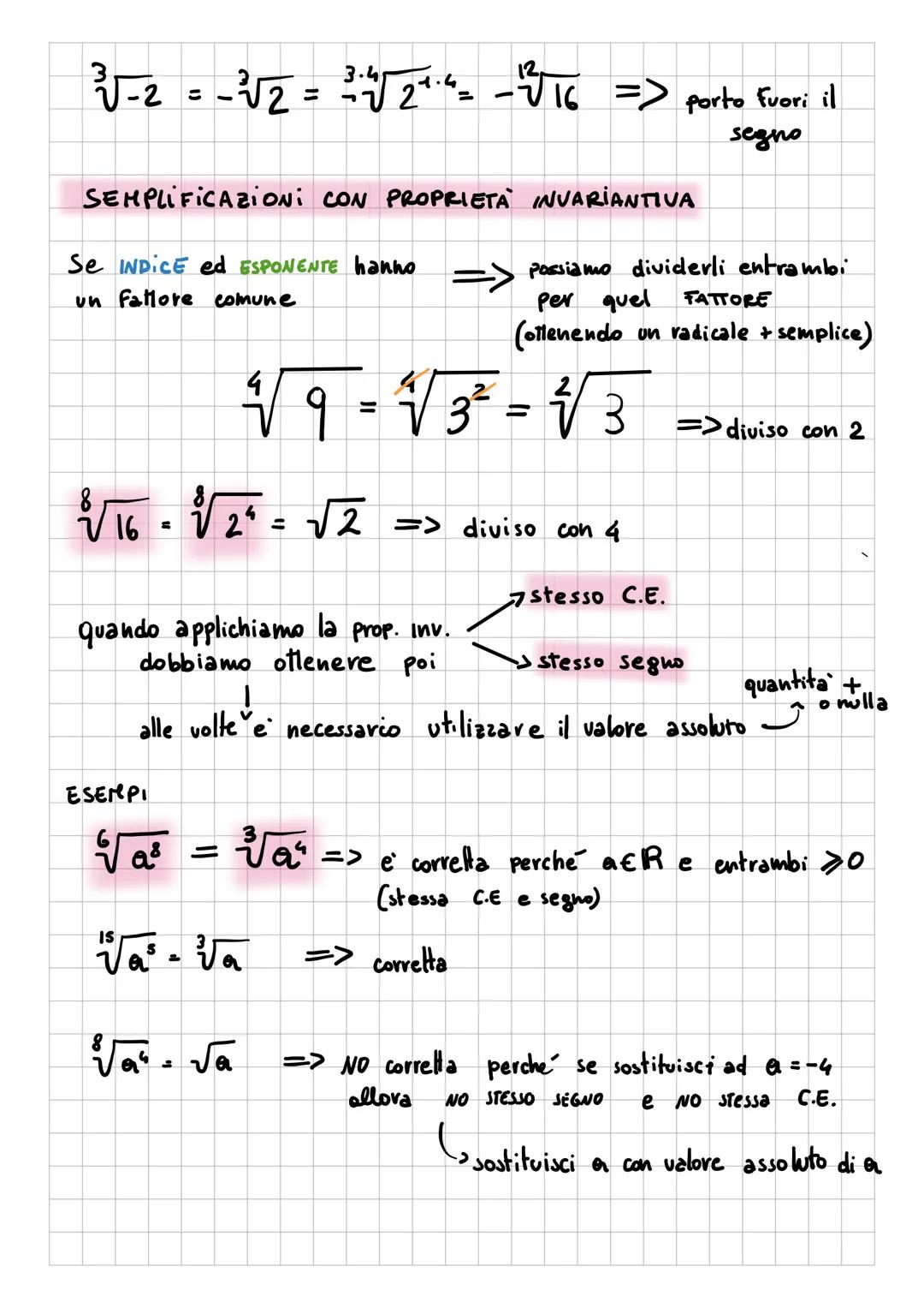 Indice
'm
RADICALI
radicale
radicando
16=4
ALTRI ESEMPI:
82 => il contrario di 2³=8
=
25
10.000 = 10
es. 7/16=4
NUMERI IRRAZIONAL
