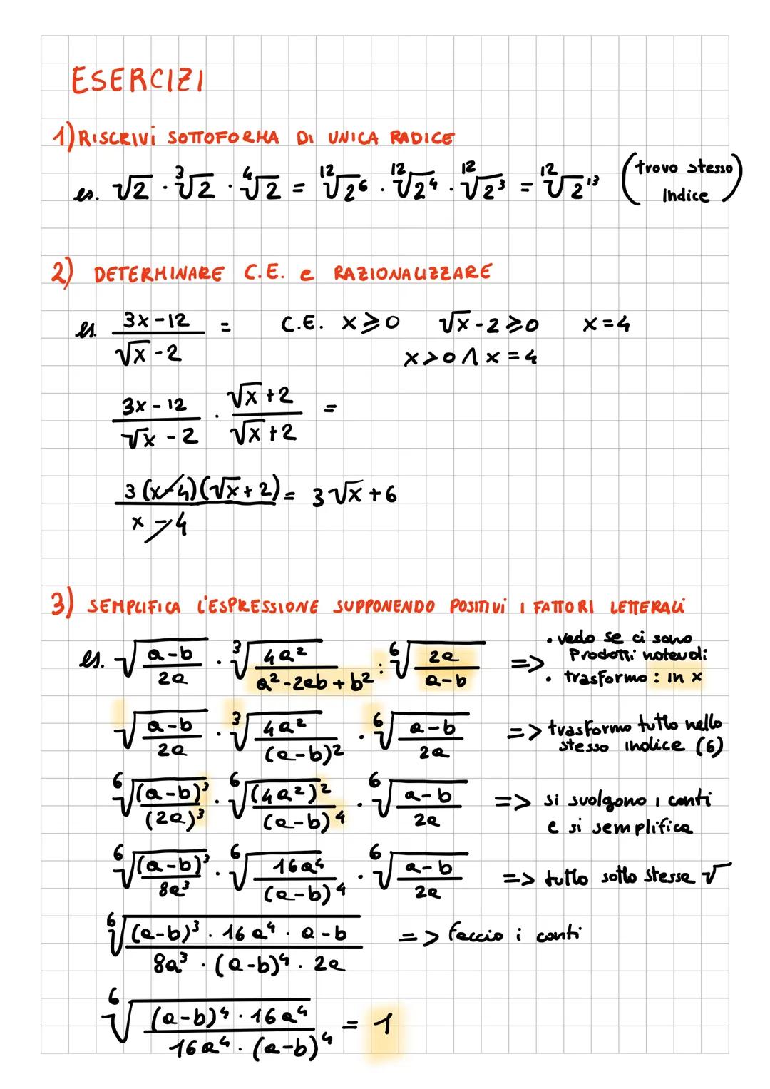 Indice
'm
RADICALI
radicale
radicando
16=4
ALTRI ESEMPI:
82 => il contrario di 2³=8
=
25
10.000 = 10
es. 7/16=4
NUMERI IRRAZIONAL