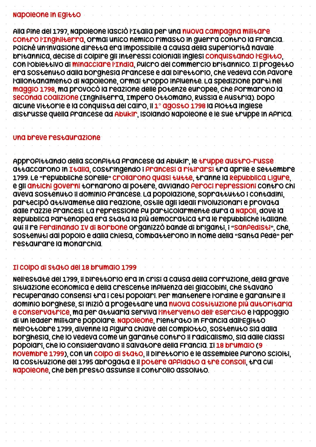 # Napoleone
Dal 1795, il Direttorio cercò di stabilizzare la
Situazione interna della Francia attraverso un
politica moderata: garantendo l