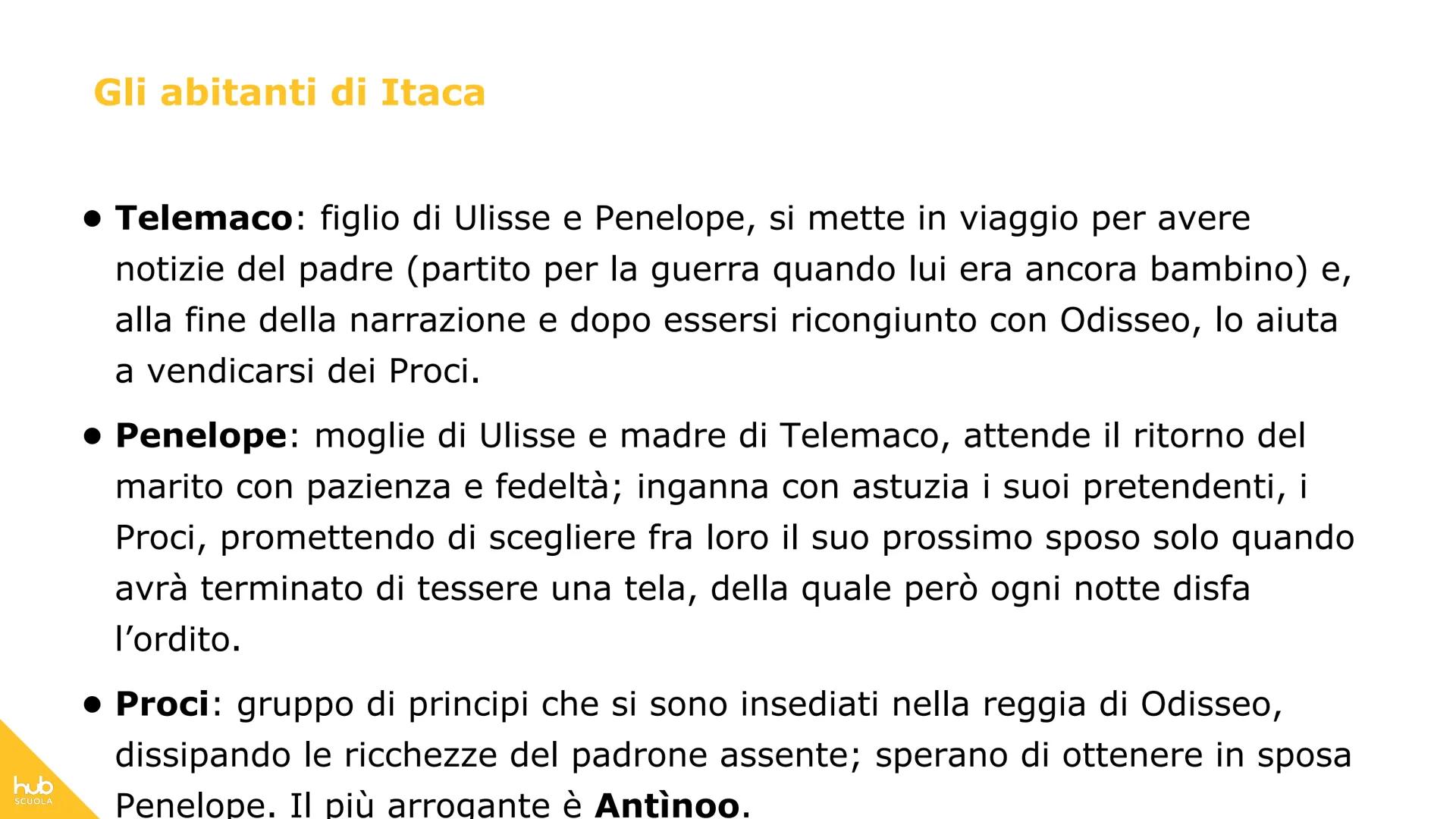 # hub
SCUOLA
# L'Odissea # Definizione
L'Odissea è il più recente
poema epico attribuito a
Omero.
Il poema è costituito da più di
12.000