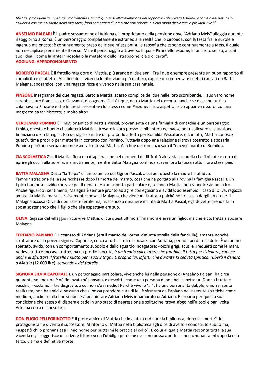 IL FU MATTIA PASCAL (1904) 1: PREMESSA Nel 1°capitolo, un giovane signore, parlando in prima persona, dice di
chiamarsi Mattia Pascal e ha d