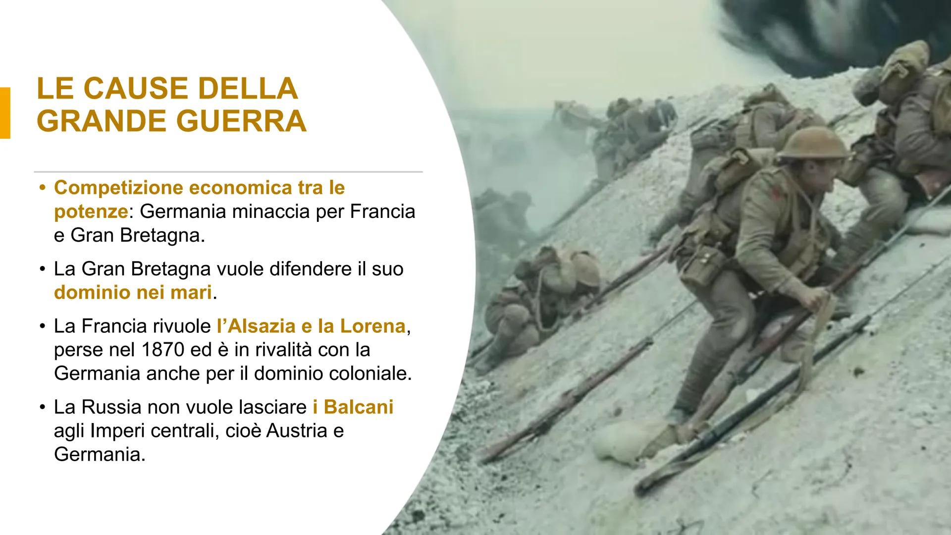 # LA PRIMA GUERRA
MONDIALE
(1914-1918) DIE FRIEDENSBÜRGSCHAFT.
Haifre Wilhelm
Il sistema di alleanze
prima della guerra
1882: TRIPLICE A