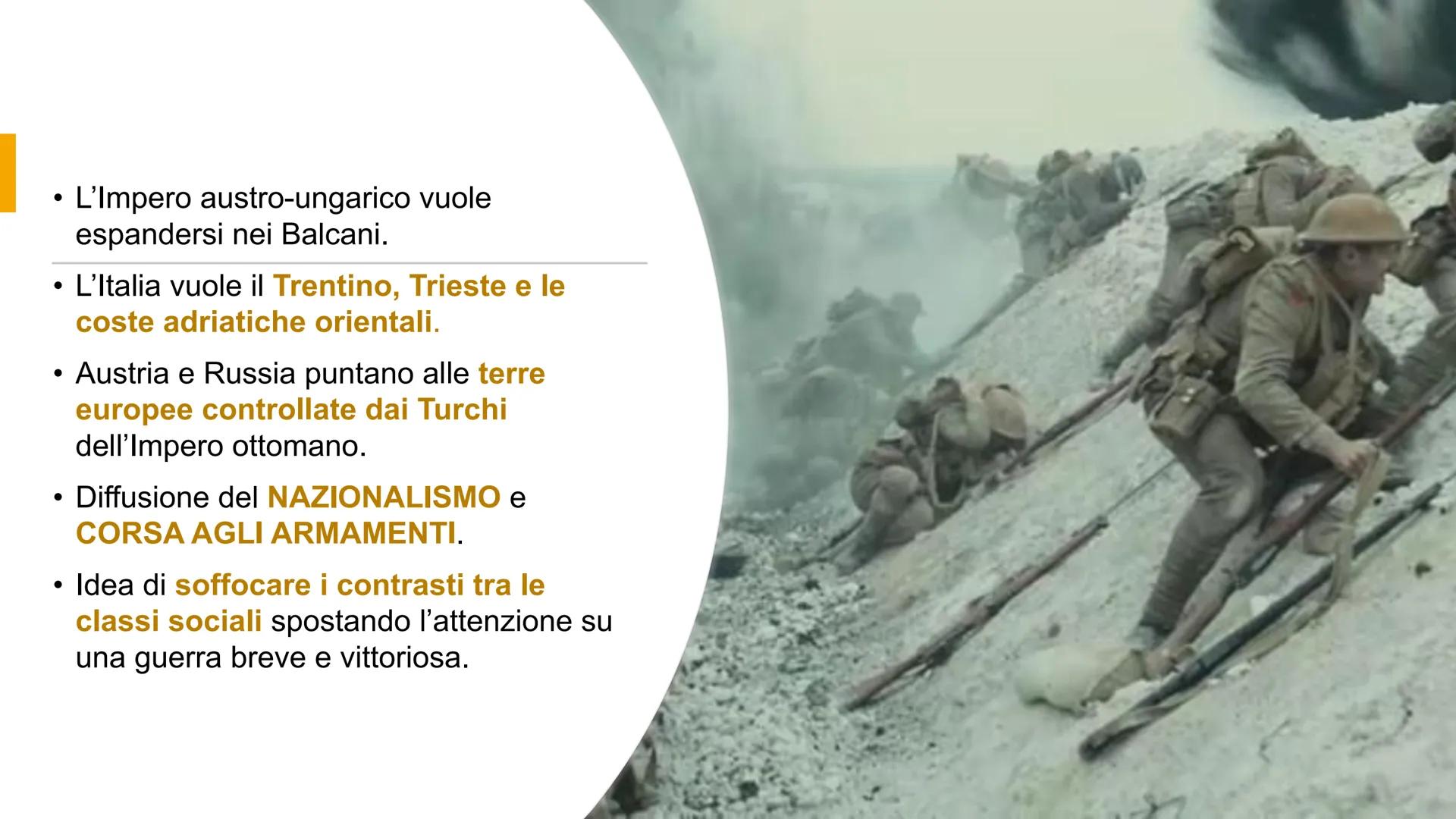 # LA PRIMA GUERRA
MONDIALE
(1914-1918) DIE FRIEDENSBÜRGSCHAFT.
Haifre Wilhelm
Il sistema di alleanze
prima della guerra
1882: TRIPLICE A