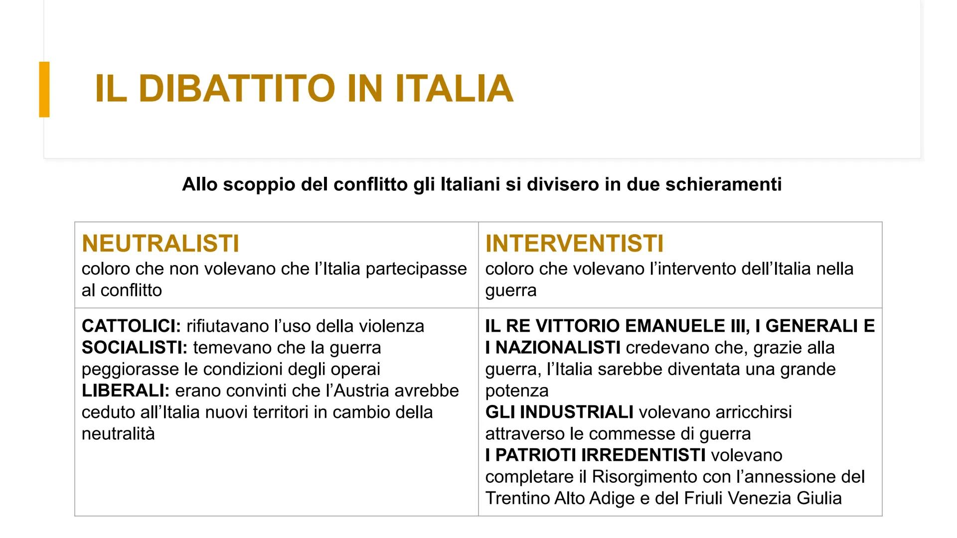 # LA PRIMA GUERRA
MONDIALE
(1914-1918) DIE FRIEDENSBÜRGSCHAFT.
Haifre Wilhelm
Il sistema di alleanze
prima della guerra
1882: TRIPLICE A