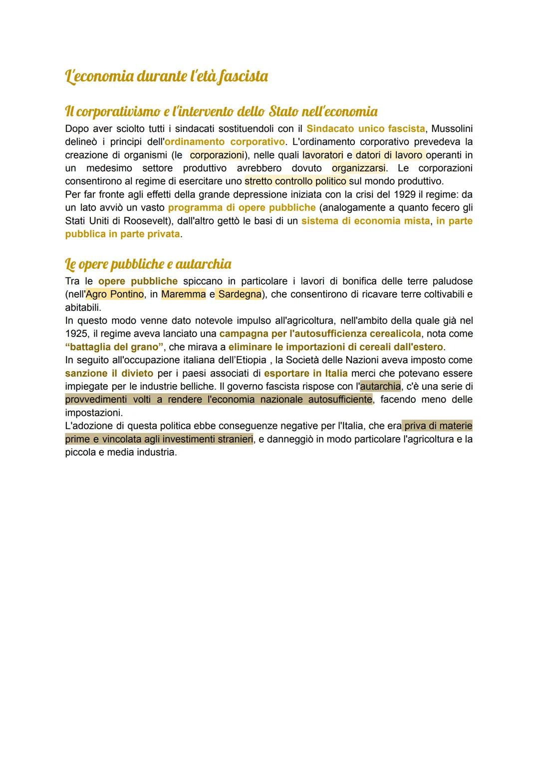 # Il Fascismo
Che cos'è il fascismo?
Un regime dittatoriale e totalitario
Gli sconvolgimenti sociali, economici, culturali e politici cau