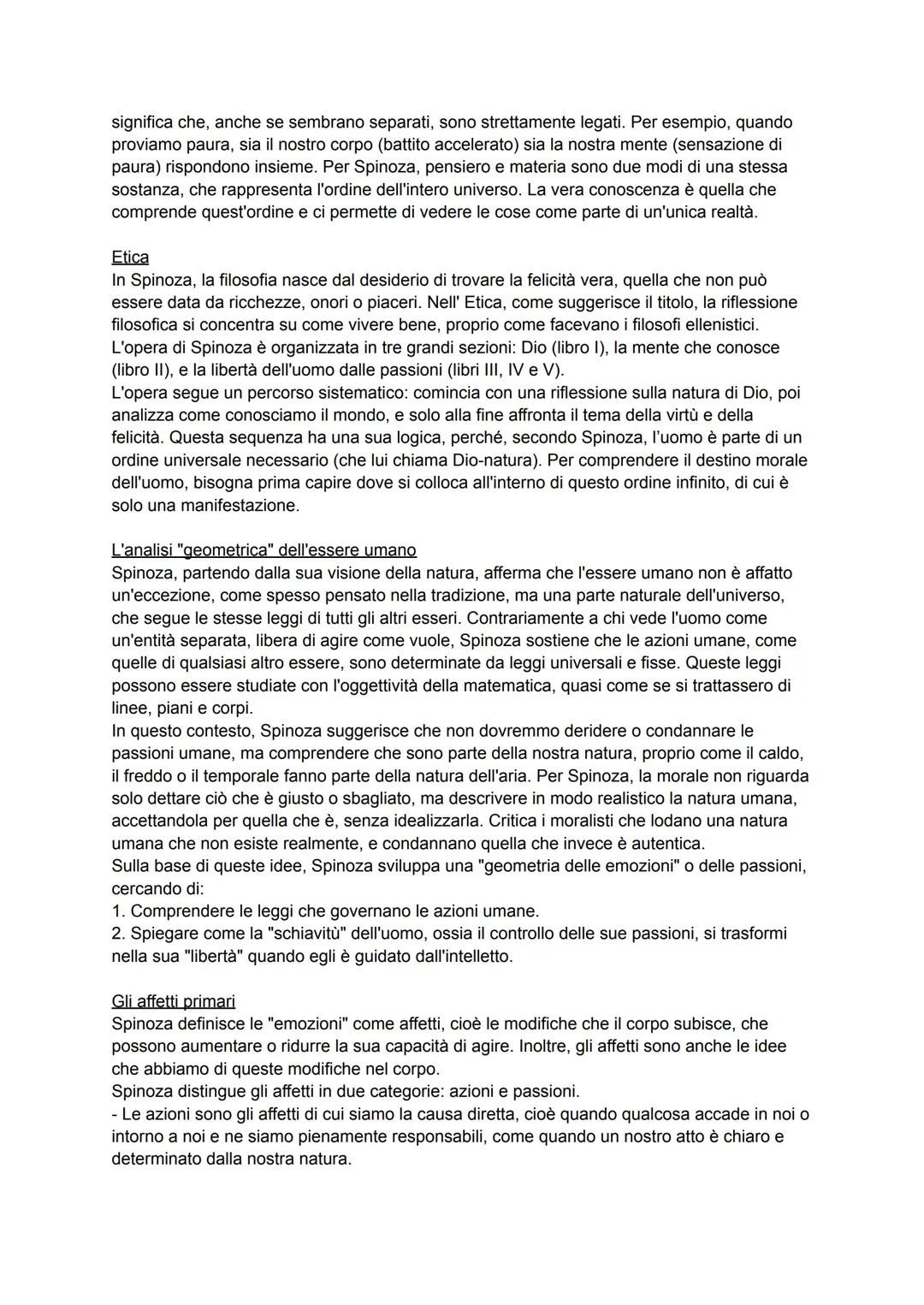 # Baruch Spinoza è uno dei filosofi più famosi e importanti del Seicento. Nacque ad
Amsterdam nel 1632 da una famiglia ebraica costretta ad