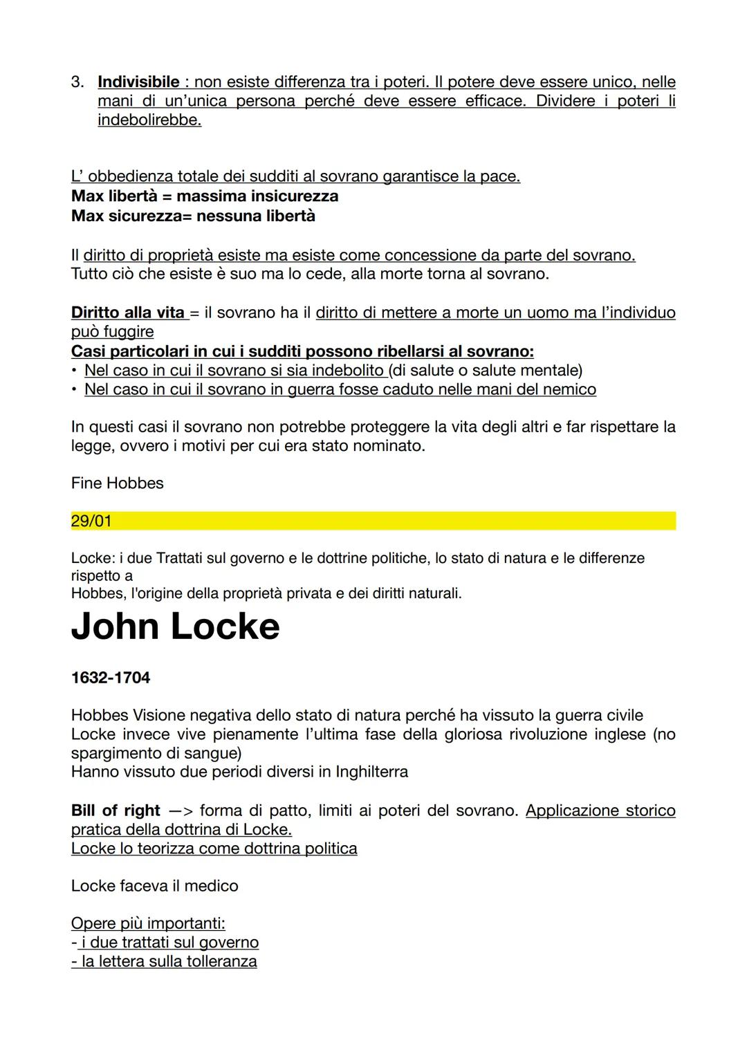 # Filosofia gennaio
25/01
Hobbes: introduzione alla vita e alle opere, la concezione della filosofia e la necessità di
una scienza della po