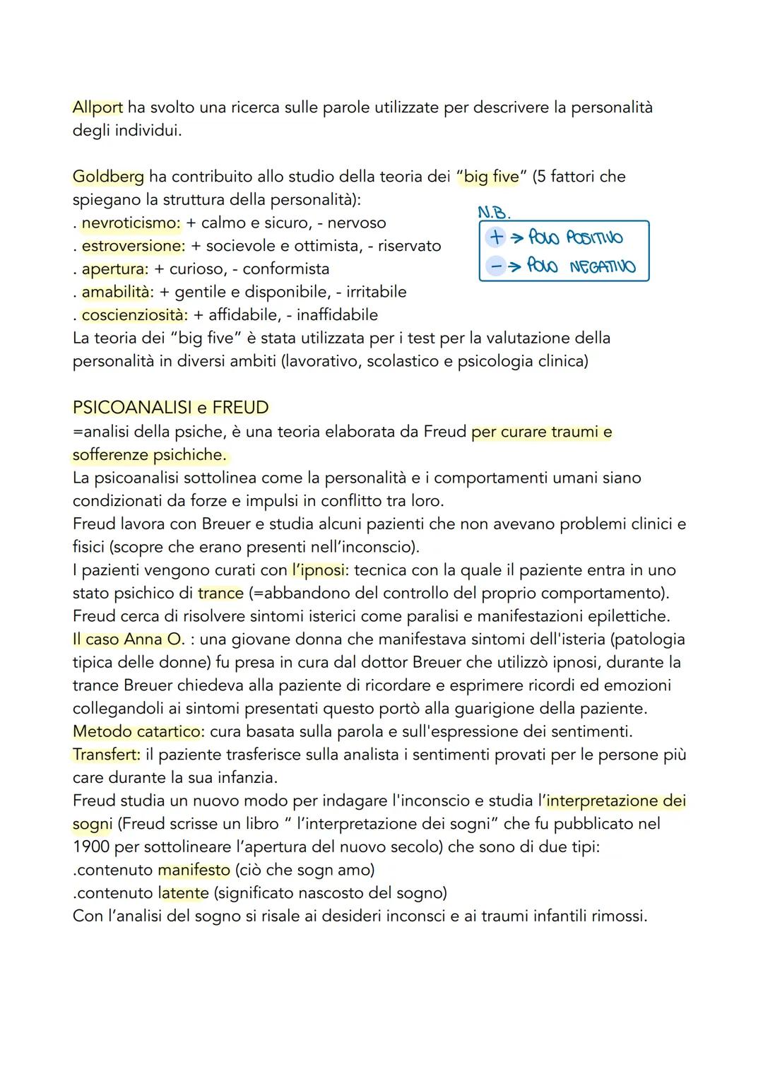 # LA PERSONALITÀ
In psicologia la personalità è un insieme di caratteristiche cognitive emotive e
comportamentali che rendono diversi tra l