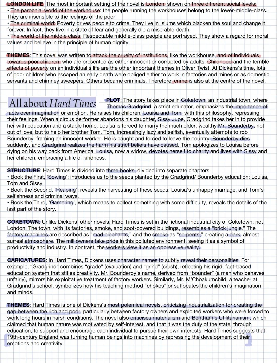 # EARLY VICTORIAN CITY LIFE
Towards the middle of the 19th century, cities grew thanks to industrial development. Half of the British
popula