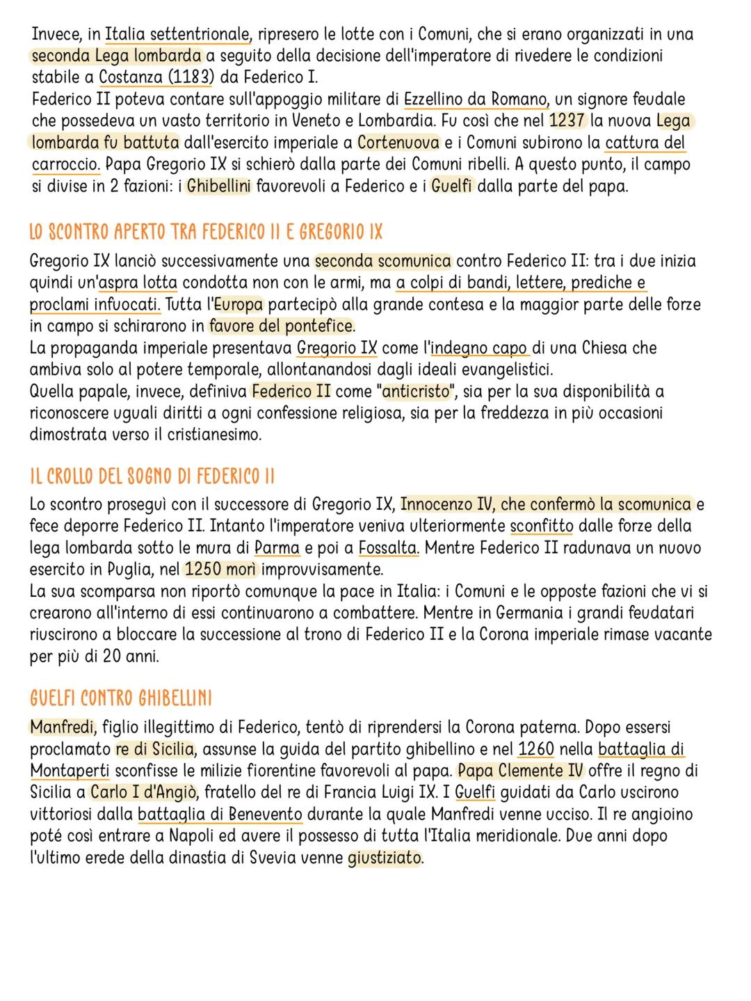 --- OCR Start ---
Federico 11 e le sorti dell'Italia
LE ORIGINI
Federico I Barbarossa (nonno)
Imperatore del Sacro Romano Impero
Enrico VI d
