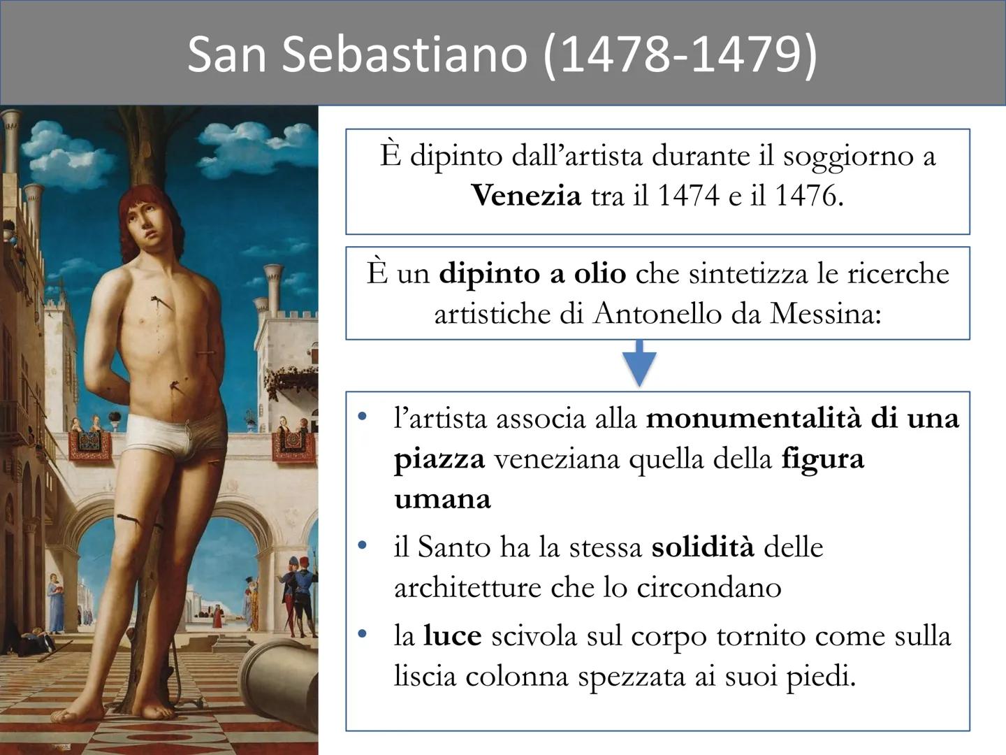 # ANTONELLO DA MESSINA (ca 1430-1479)
* Nasce a Messina, attorno al 1430
* Dal 1442 lavora nel Regno di Napoli
presso la corte di Alfonso