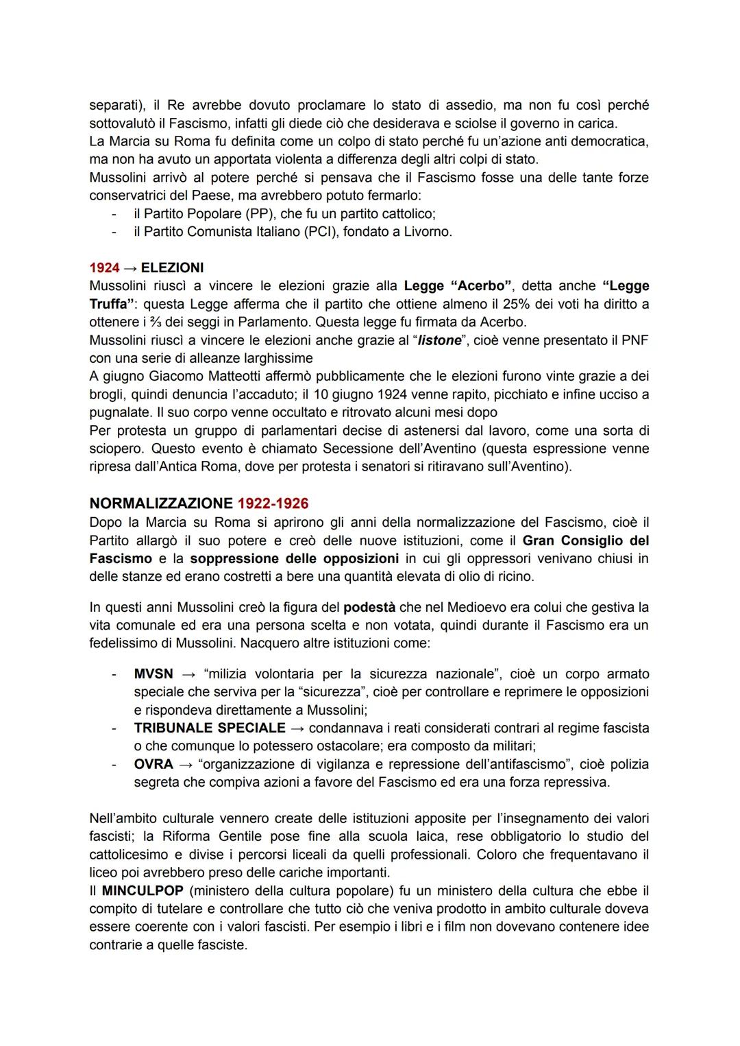 FASCISMO 1919-1945, Italia
II Fascismo è stato un Regime dittatoriale nato in Italia, ma è
stato anche un'ideologia di vedere il mondo.
II