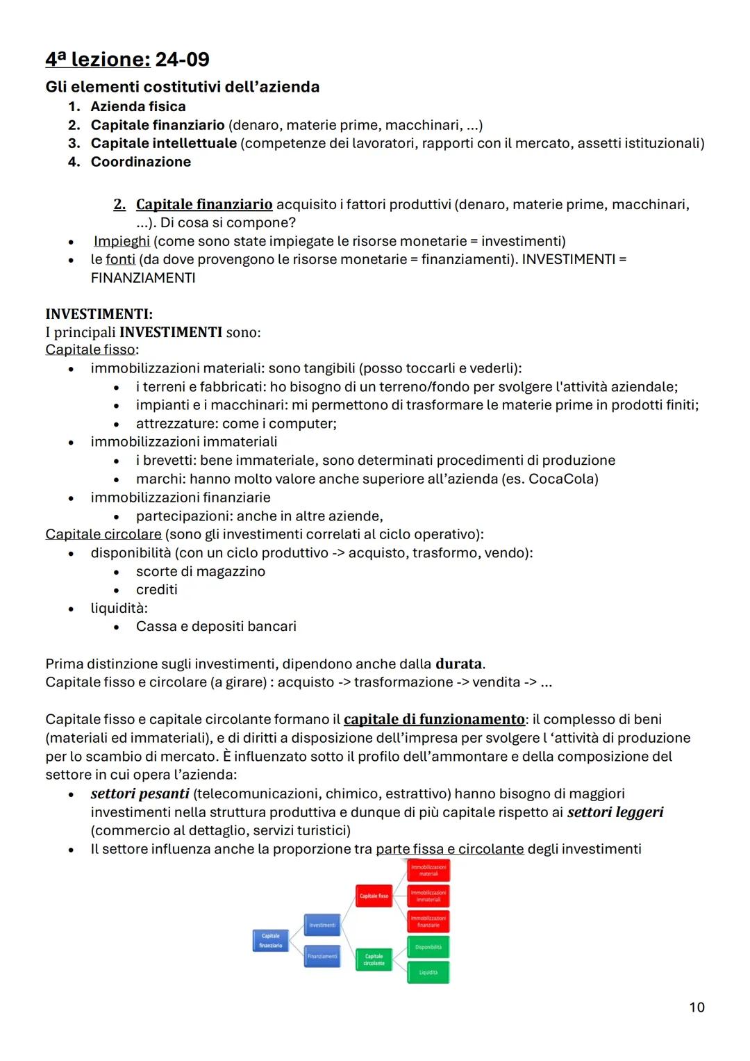 --- OCR Start ---
economia aziendale
1ª lezione: 17-09
A cosa serve l'azienda?
Economia aziendale -> guarda alle condizioni di esistenza e a