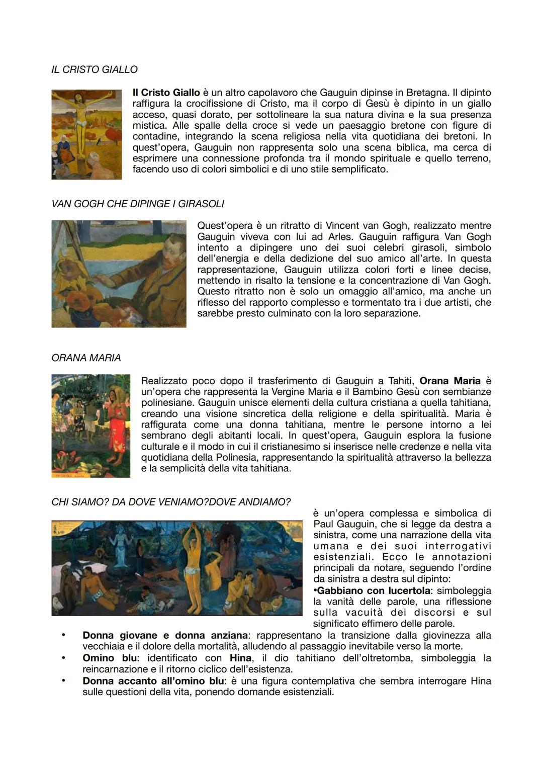 # POST-IMPRESSIONISMO
II Post-impressionismo è un movimento artistico nato in Francia alla fine del XIX secolo,
sviluppatosi come reazione