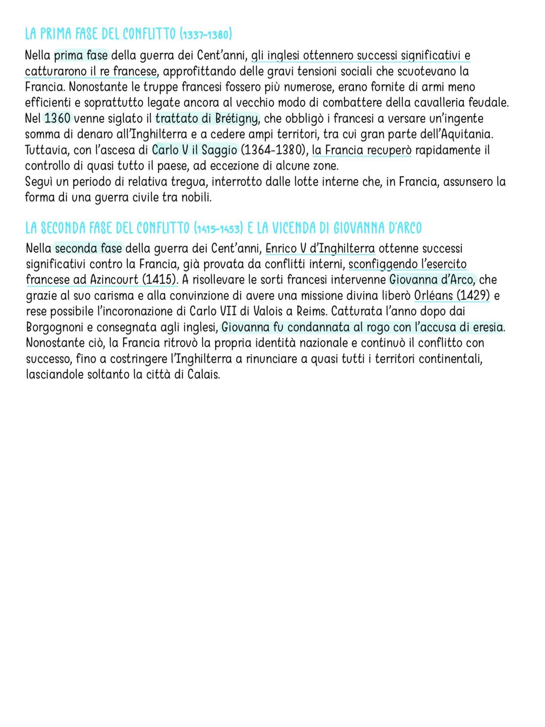 # Le monarchie nazionali e la guerra dei cent'anni
## IL SUPERAMENTO DELL'ORGANIZZAZIONE FEUDALE
Nel XIV secolo, a causa della crisi econo