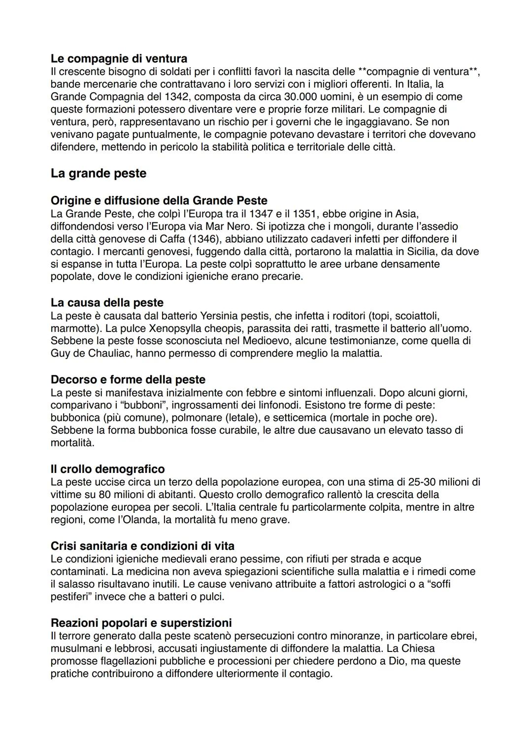 # Il trecento tra crisi e innovazioni
Economia e società: i fattori della crisi
Il concetto di crisi
Tra l'XI e l'ultimo quarto del XIII se