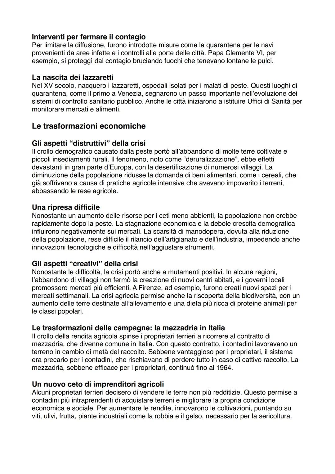 # Il trecento tra crisi e innovazioni
Economia e società: i fattori della crisi
Il concetto di crisi
Tra l'XI e l'ultimo quarto del XIII se