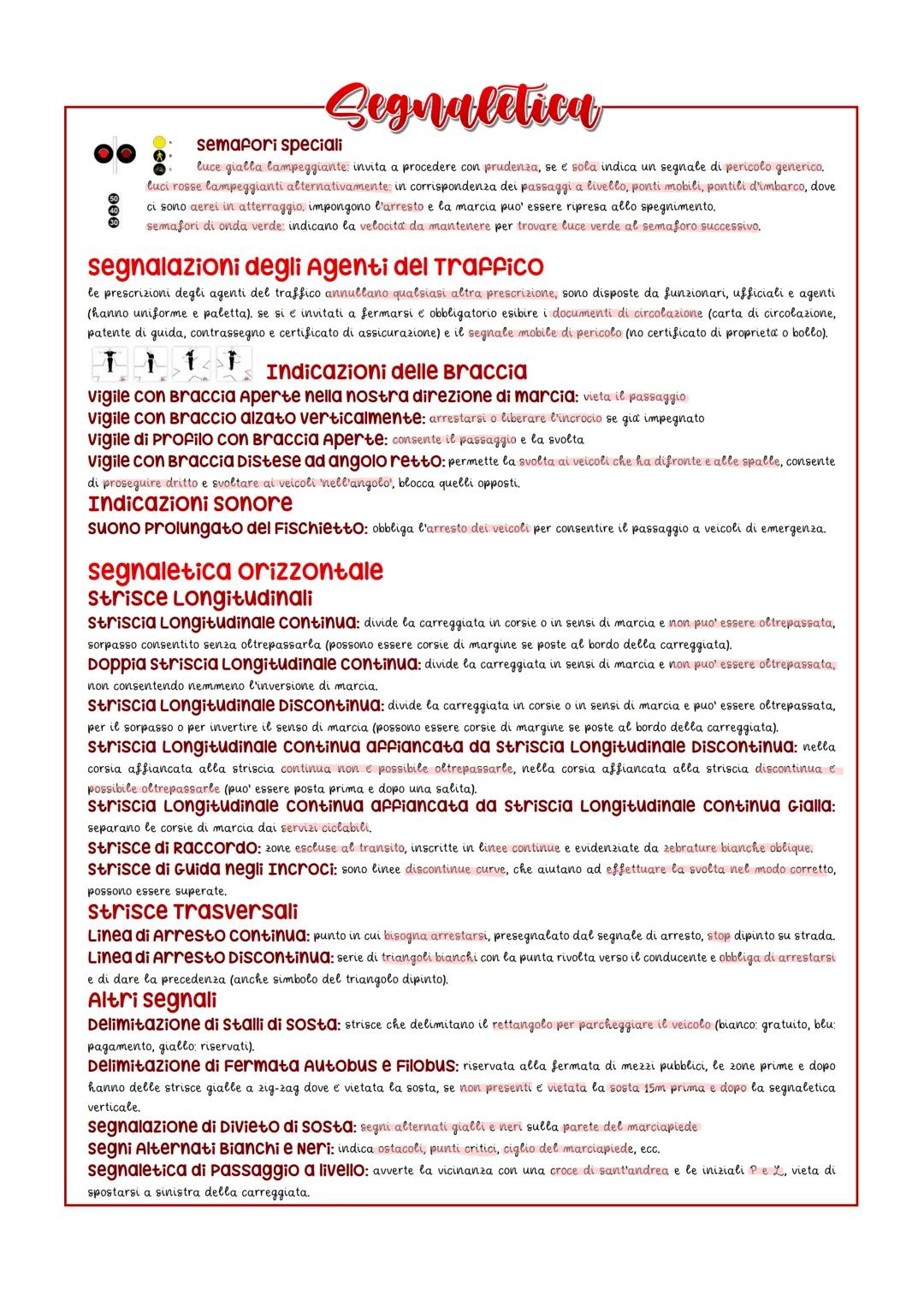 --- OCR Start ---
segnali di pericolo
Segnaletica
capitoli 2-3-4-5-6-7-8-9-10
segnaletica verticale
segnali verticali di forma triangolare,