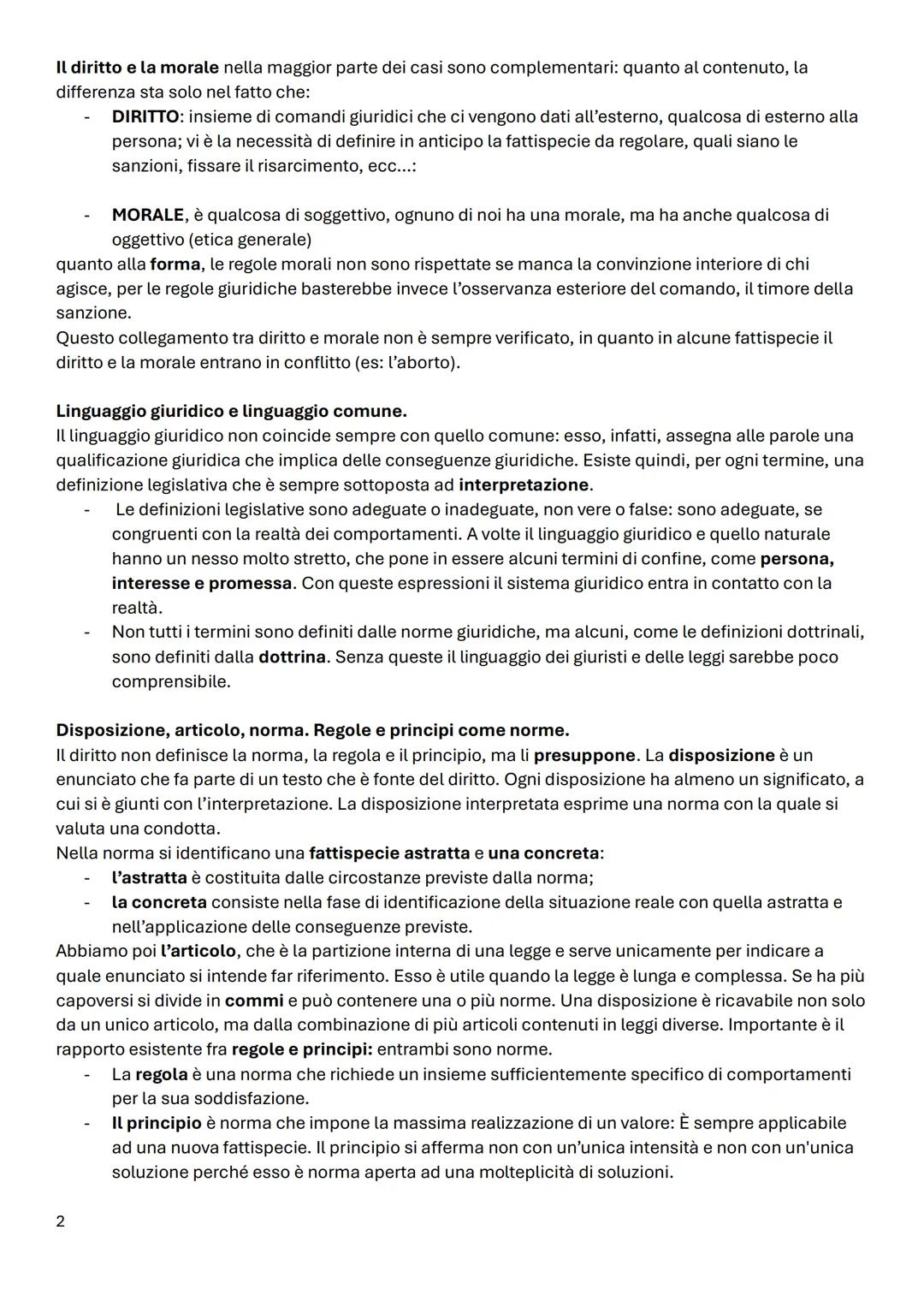 # DIRITTO PRIVATO
Norme e comportamento.
**NORMA**: è una disposizione particolare che va a regolare una determinata situazione giuridica.