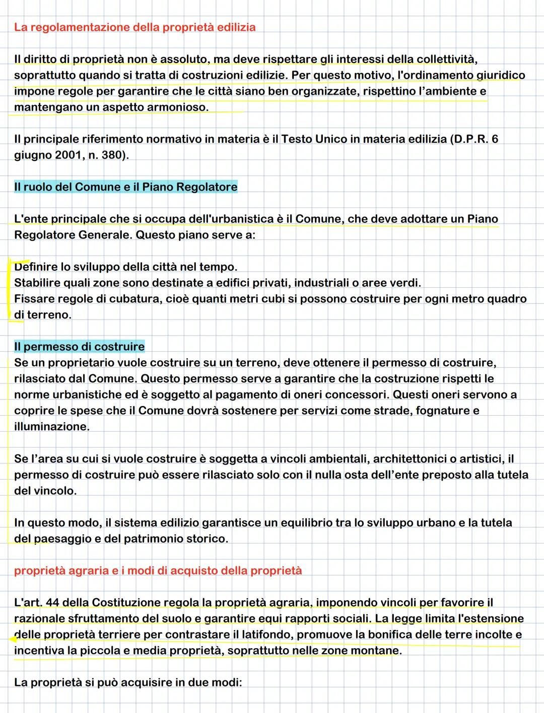 # I DIRITTI REALI
I diritti reali sono quei diritti che riguardano direttamente una cosa.
Il più importante tra questi è il diritto di prop