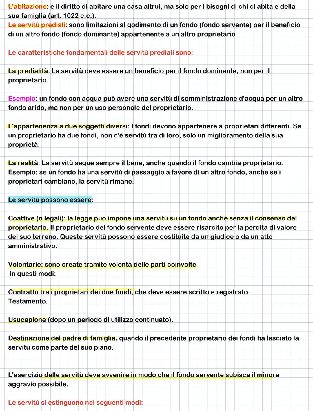 # I DIRITTI REALI
I diritti reali sono quei diritti che riguardano direttamente una cosa.
Il più importante tra questi è il diritto di prop