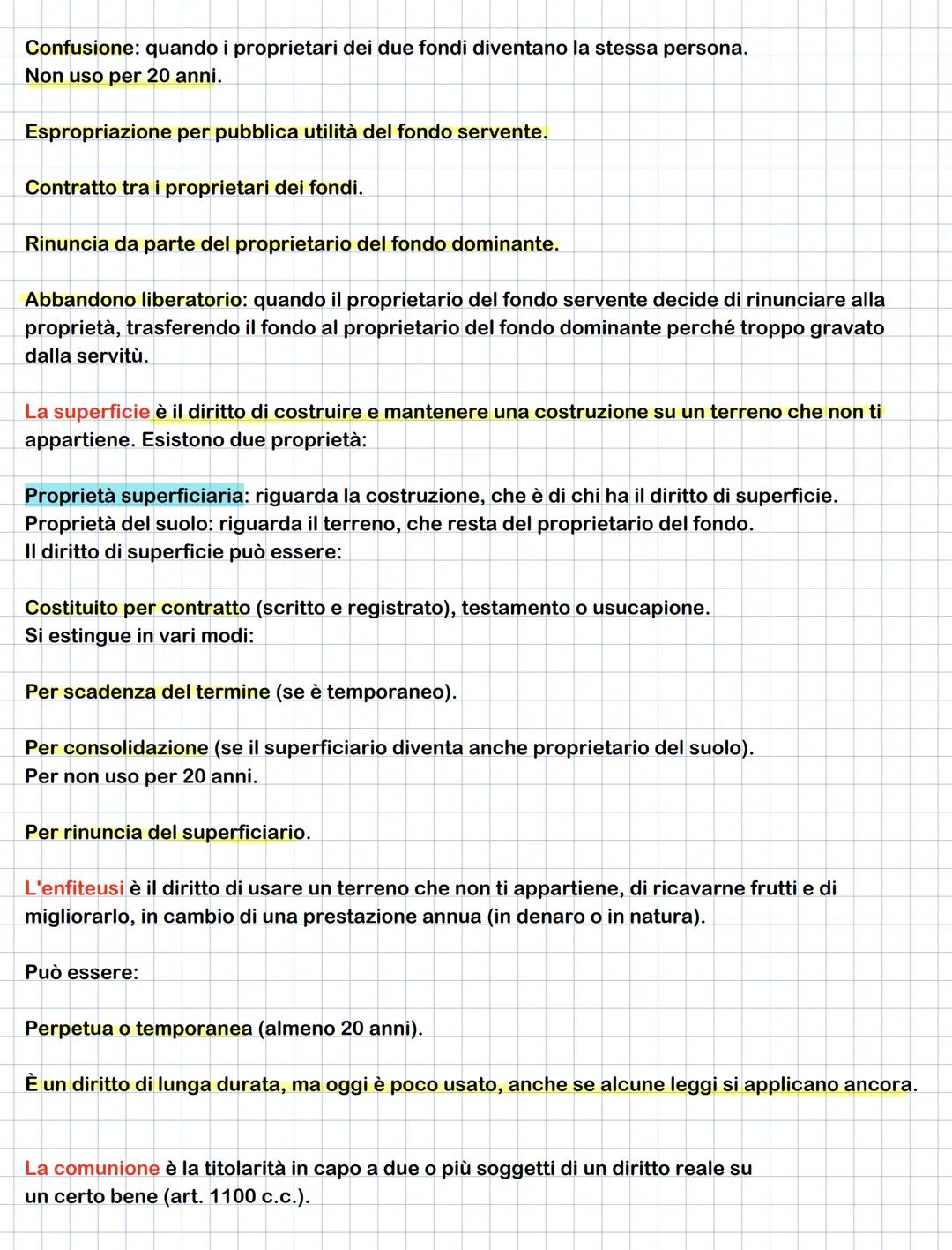 # I DIRITTI REALI
I diritti reali sono quei diritti che riguardano direttamente una cosa.
Il più importante tra questi è il diritto di prop