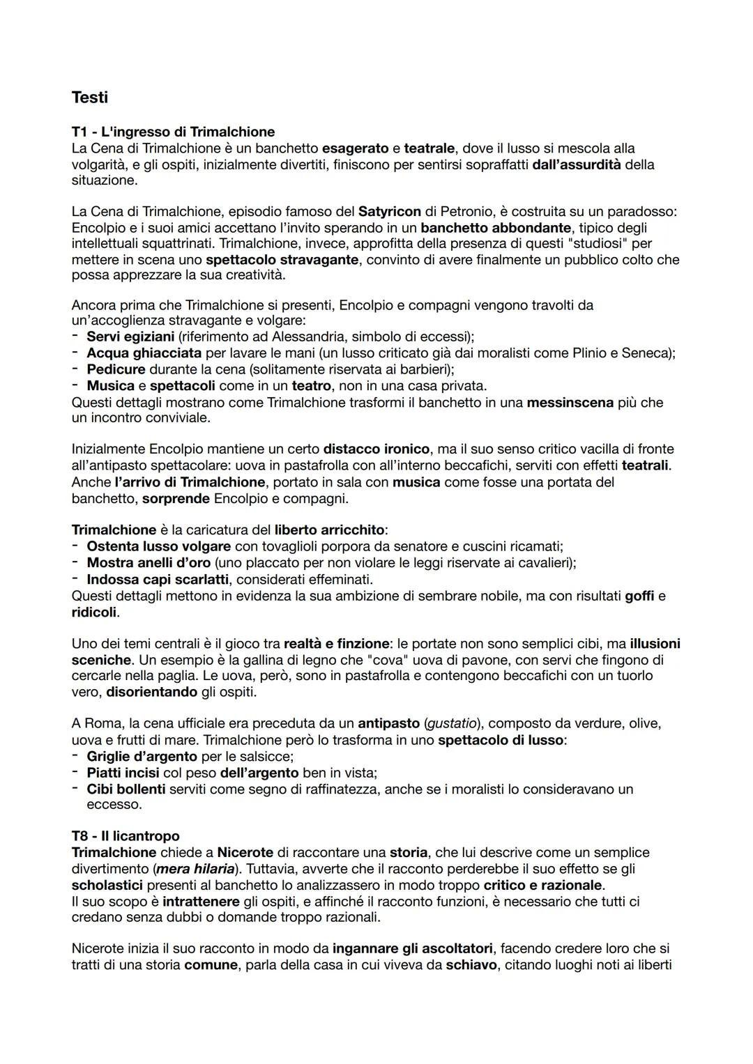 # PETRONIΟ
|| Petronius Arbiter che secondo i manoscritti sarebbe l'autore del Satyricon è un personaggio di
difficile identificazione stor
