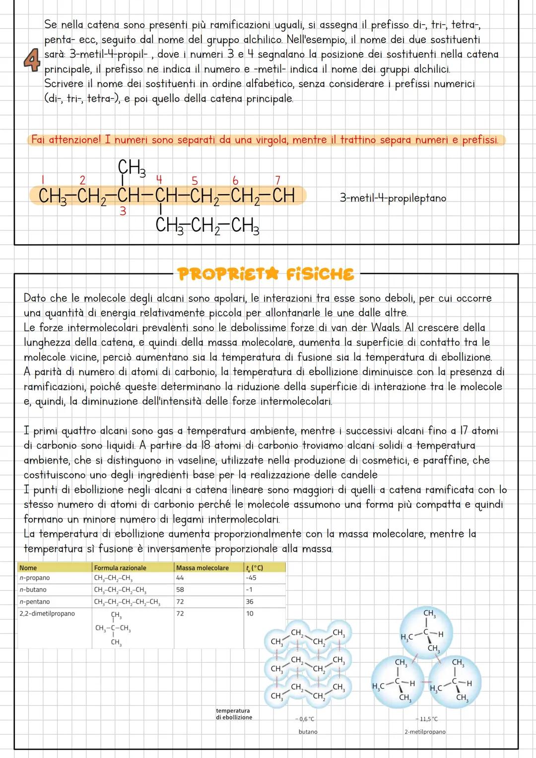--- OCR Start ---
Gli Alcani
Gli alcani sono idrocarburi saturi, in cui gli atomi di carbonio hanno ibridazione sp^{3}. Fanno parte della
fa