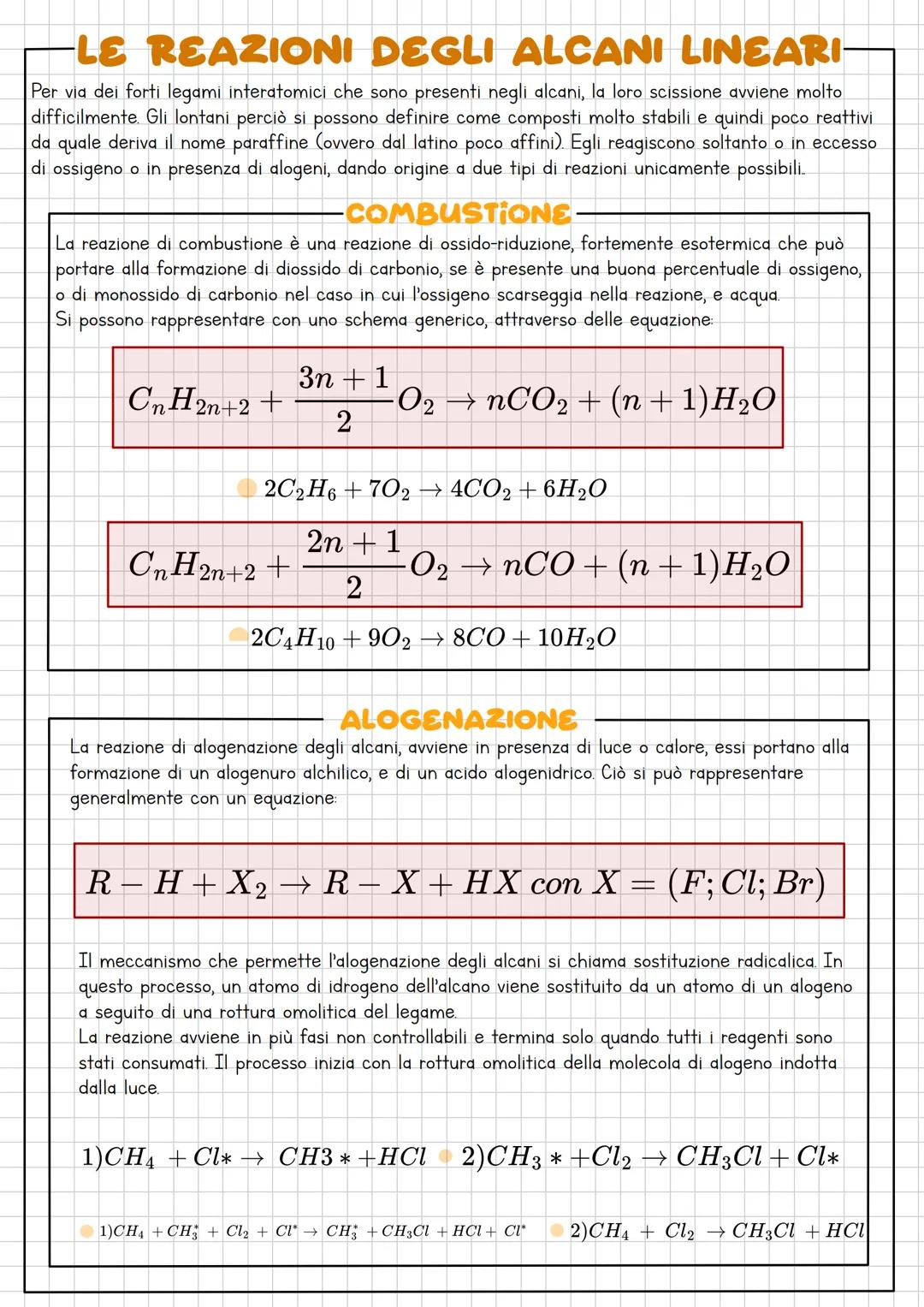 --- OCR Start ---
Gli Alcani
Gli alcani sono idrocarburi saturi, in cui gli atomi di carbonio hanno ibridazione sp^{3}. Fanno parte della
fa