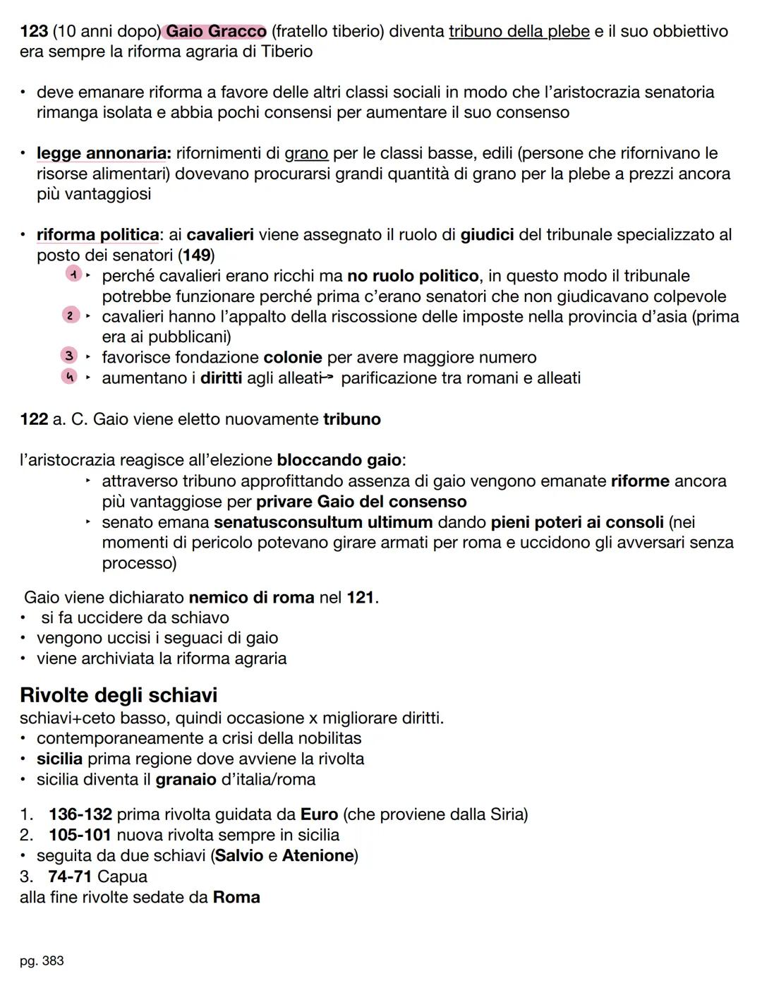 # Crisi repubblica di Roma
dalla metà del II secolo a.C inizia la decadenza della repubblica
- proletarizzazione dei contadini e aumento d