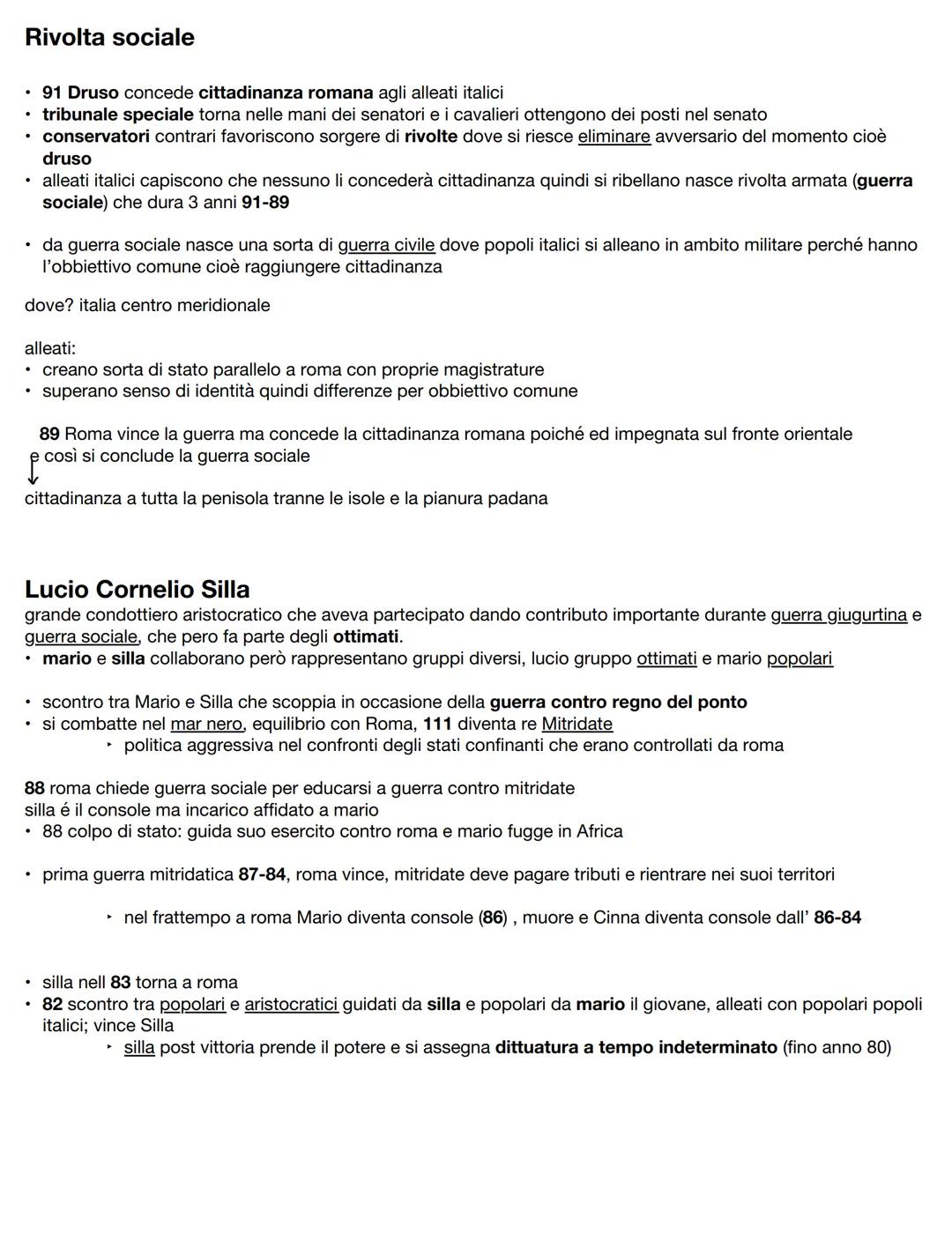 # Crisi repubblica di Roma
dalla metà del II secolo a.C inizia la decadenza della repubblica
- proletarizzazione dei contadini e aumento d