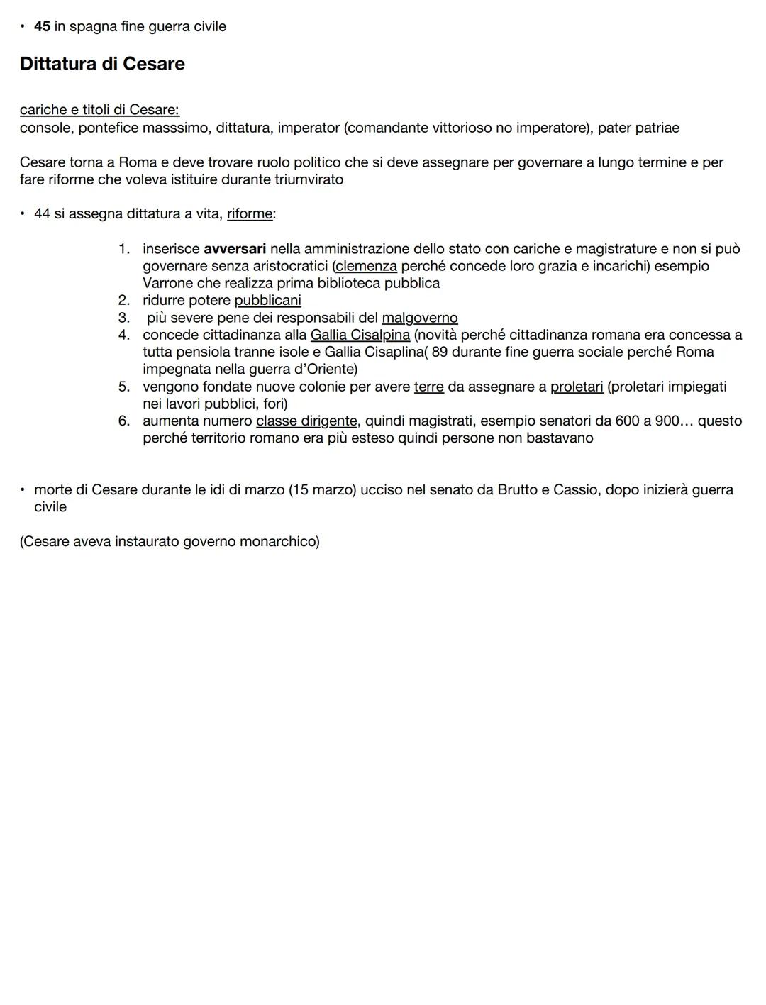 # Crisi repubblica di Roma
dalla metà del II secolo a.C inizia la decadenza della repubblica
- proletarizzazione dei contadini e aumento d