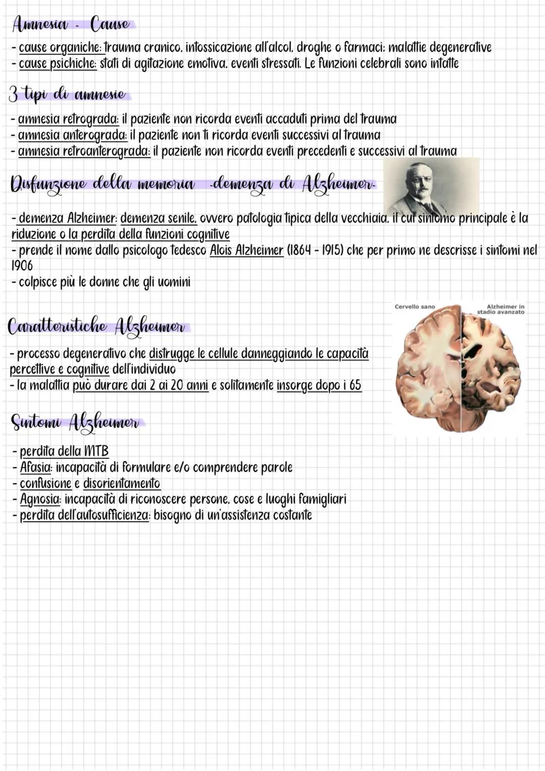 # La memoria
percezione, attenzione, memoria-
Conserva i dati e li recupera nel momento del
bisogno
Raccoglie e trasforma i dati
provenie