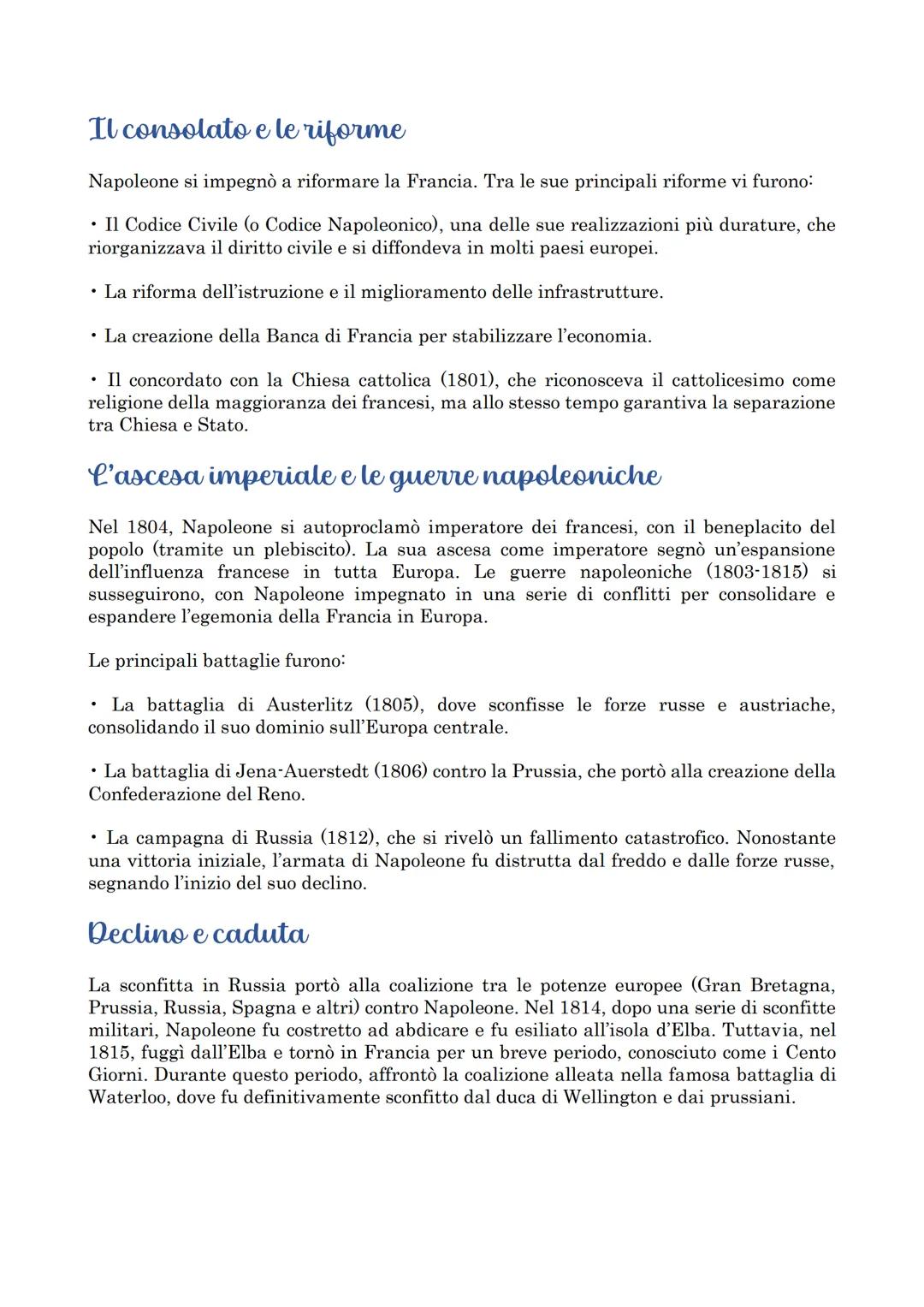 # Napoleone Bonaparte
Napoleone Bonaparte è una delle figure più influenti e controverse della storia europea,
la cui vita e carriera hanno