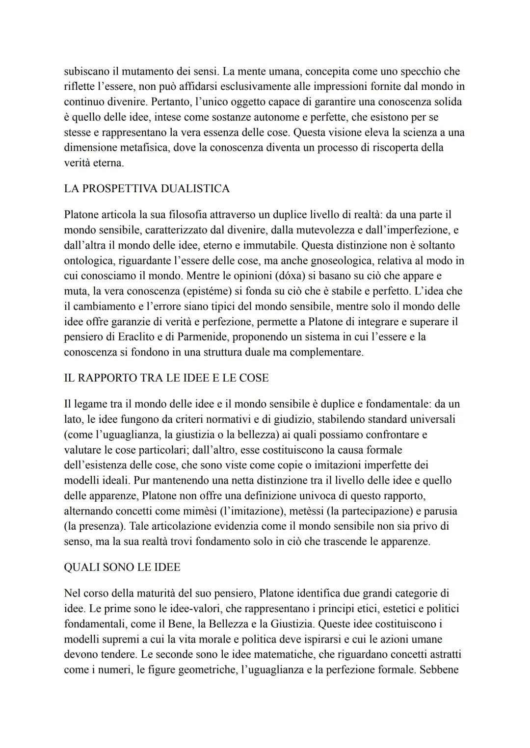 # PLATONE
IL PROGETTO FILOSOFICO E I DIALOGHI GIOVANILI
UNA RISPOSTA ALLA CRISI DELLA SOCIETA'
Il platonismo va compreso in relazione alla