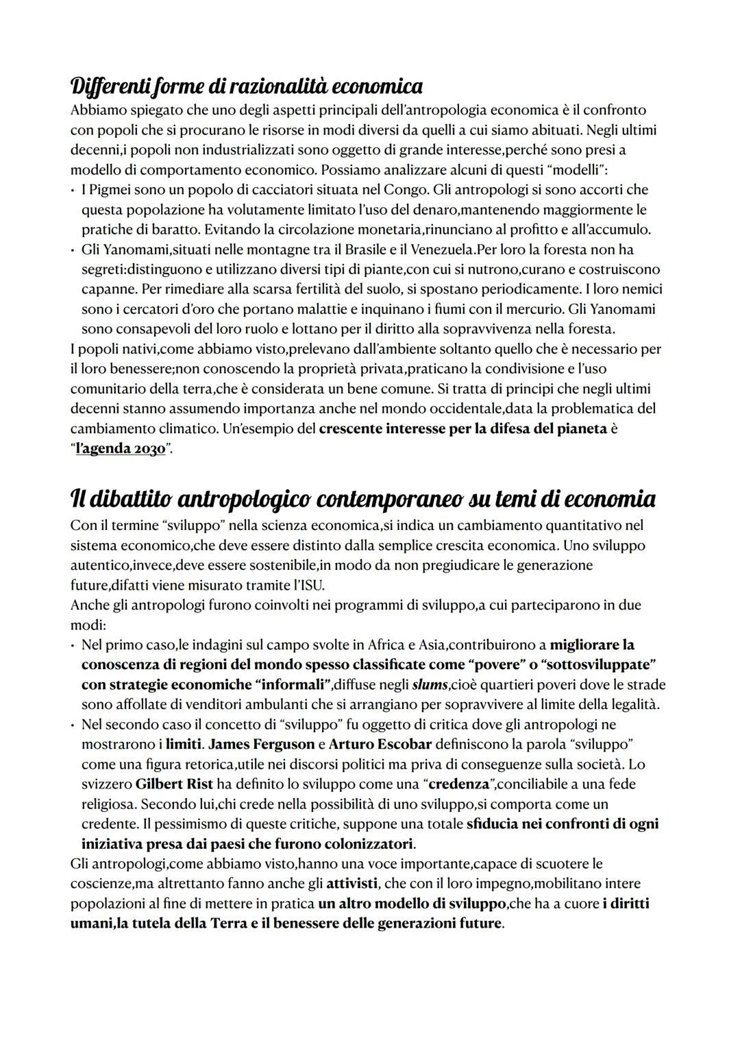 # Antropologia economica
Le attività economiche sono state, e tuttora, studiate dalle scienze sociali:le principali sono
l'economia,con un a