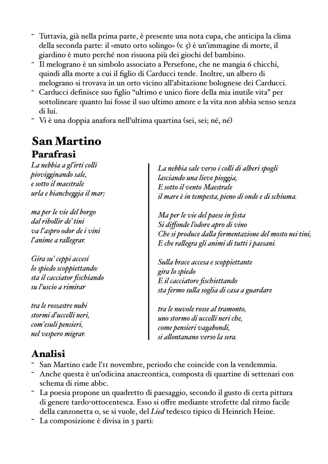 # Giosuè Carducci
Vita e pensiero
Giosuè Carducci nasce a Valdicastello in Versilia
nel 1835 da famiglia medio-borghese. Trascorre
l'infan