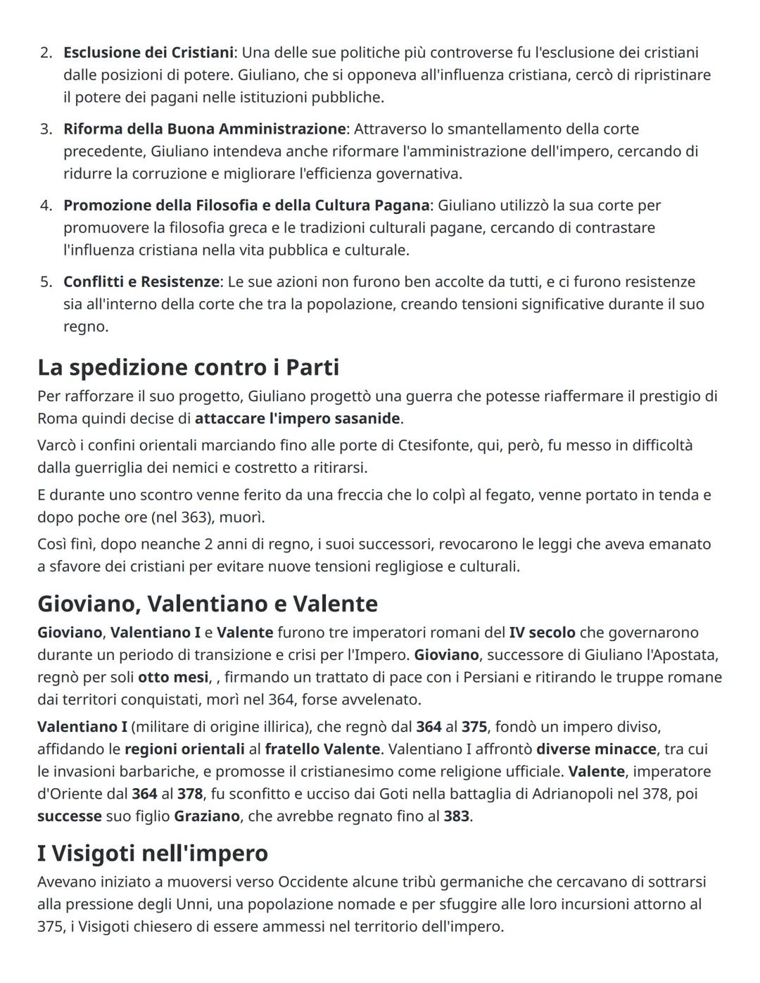 # Da Giuliano a Teodosio
## LA SUCCESSIONE DI COSTANTΙΝΟ
337: Costantino muore e si apre una nuova fase di crisi. Il potere passa ai figli