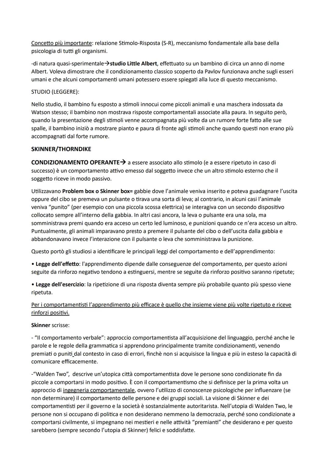 DISPENSA 1- INTRO/STRUTTURALISMO/FUNZIONALISMO
1. La psicologia come scienza
PSICOLOGIA= disciplina scientifica che studia il comportament