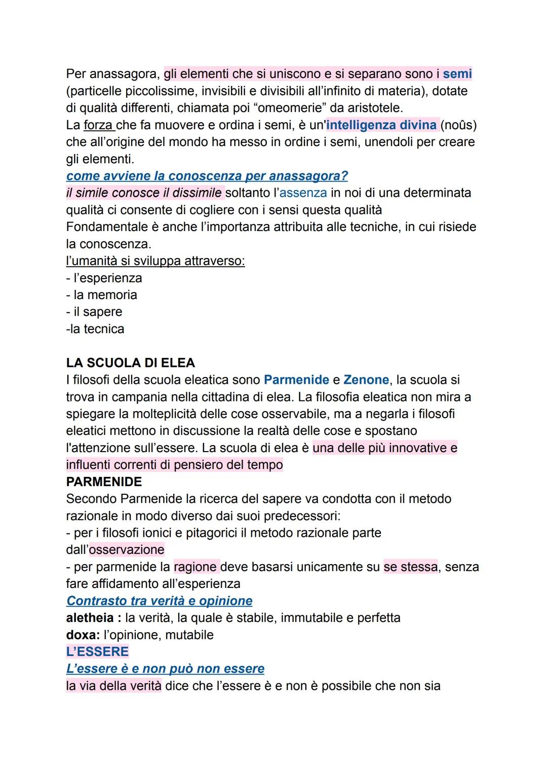 # I FILOSOFI PLURALISTI
I filosofi pluralisti sono Empedocle e Anassagora vengono chiamati
così perché individuano più di un archè, quest'ul