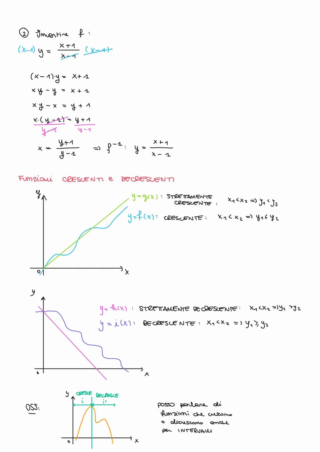 FUNZIONI
A
a
b
C
F
B
d
•f
Una relazime F si dice FUNZIONE
se associa ad gemi elemento
di A
e une solo elemento
di B.
UMO
OSS: de go