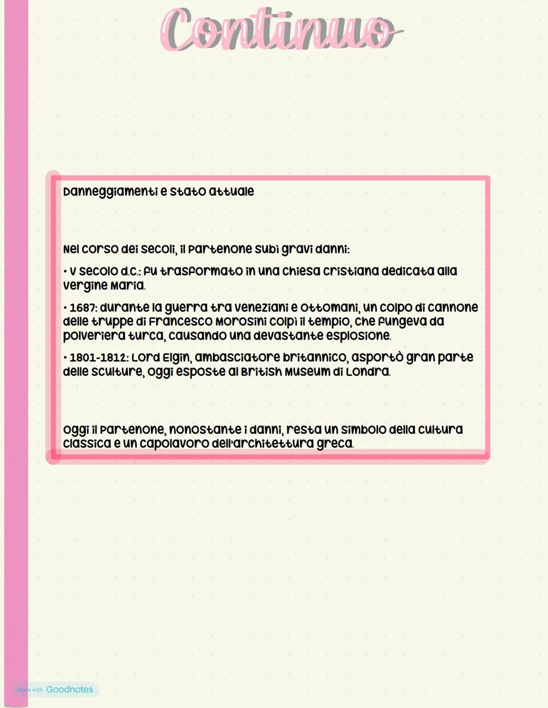 # Lacropoli di Atene
Abitata fin dal neolitico, l'Acropolis era venuta fortificandosi e ornandosi di
edifici sacri via via che
andava aumen