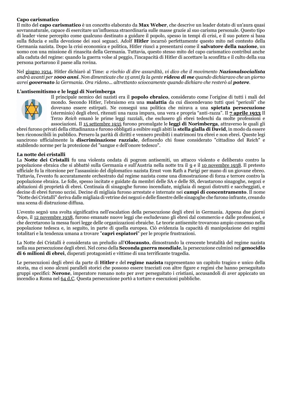 # La Germania dopo la guerra
La Germania uscì dalla Prima Guerra Mondiale sconfitta e con un vuoto di potere: la guerra aveva distrutto l'e