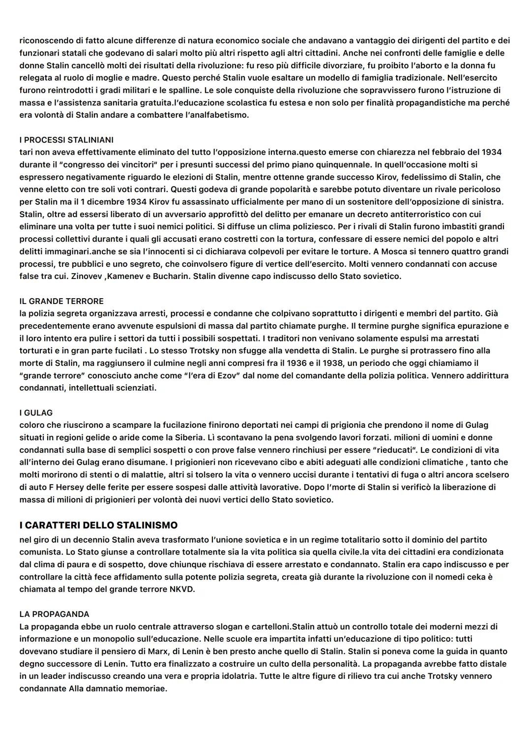 # L'UNIONE SOVIETICA E LO STALINISMO
# ASCESA DI STALIN
# ELIMINAZIONE DELL'OPPOSIZIONE DI SINISTRA
con la morte di Lenin si ha in unione
