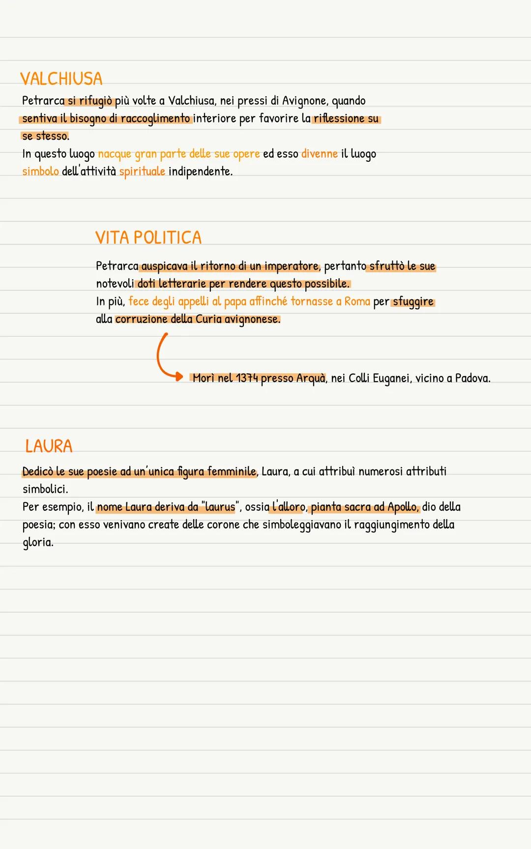 # FRANCESCO PETRARCA
► Nacque nel 1304 ad Arezzo.
Apparteneva ad una famiglia borghese, suo padre era un notaio e garanti al figlio una
bu