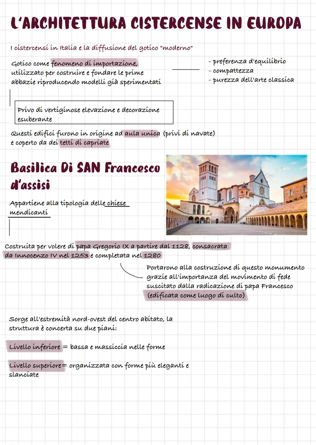 # IL GOTICO
Le origini del termine "gotico"
l'Archittetura gotica nasce in Francia nel XIII secolo per
poi diffondersi in tutta Europa
La