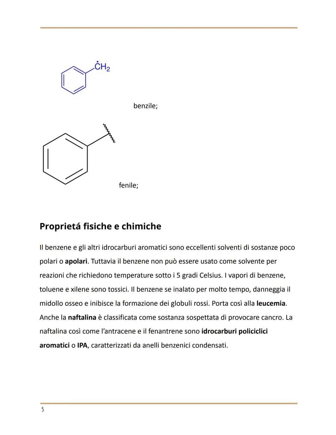 CHIMICA ORGANICA
COMPOSTI AROMATICI
Introduzione
Tutte le molecole organiche contengono, oltre al carbonio, un numero limitato di
element tr
