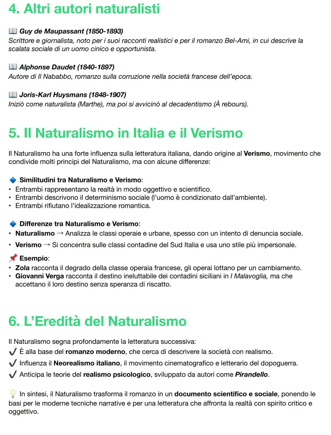 ## II Naturalismo: L'Arte come
Scienza della Realtà
Il Naturalismo è un movimento letterario nato in Francia nella seconda metà dell'Ottoce